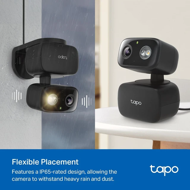 Alt view image 2 of 7 - 1080p Pan/Tilt Indoor/Outdoor Security Camera, C207 HybridCam 360 | Free Person/Baby Cry Detect & Motion Track, 360° View, Color Night Vision, SD/Cloud Storage, Works w/Alexa & Google Home