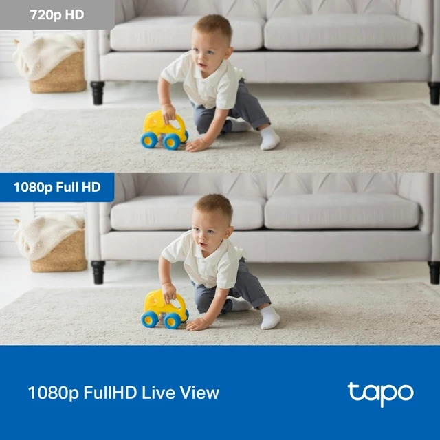 Alt view image 4 of 7 - 1080p Pan/Tilt Indoor/Outdoor Security Camera, C207 HybridCam 360 | Free Person/Baby Cry Detect & Motion Track, 360° View, Color Night Vision, SD/Cloud Storage, Works w/Alexa & Google Home
