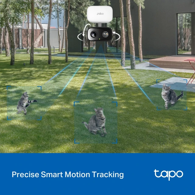 Alt view image 6 of 7 - 1080p Pan/Tilt Wired Indoor/Outdoor Security Camera, C206 HybridCam | Free Person/Baby Cry Detect & Motion Track, 360° View, Color Night Vision, SD/Cloud Storage, Works w/Alexa & Google Home