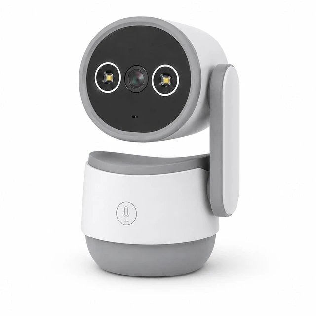 Main image of 1080P Indoor Security Camera, 2.4G WiFi Smart Home Camera for Baby/Pet/Elderly, Pan Tilt 360° View Night Vision, Two-Way Audio with One-Touch Call Button, Cloud/SD Storage, Work with iCam365