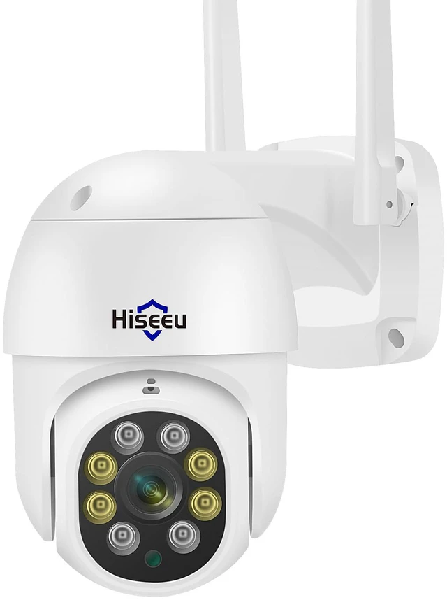 Main image of 5MP WiFi Security Camera Outdoor, Wireless 360° Pan Tilt Camera | Motion Tracking, Floodlights Light Alarm, Color Night Vision, Mobile Remote View, Two-Way Audio