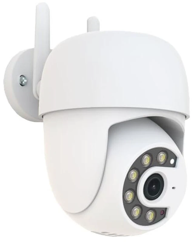 Main image of Outdoor Security Camera Power Adapter Not Included 2.4GHz WiFi 355° Pan 90° Tilt Color and IR Night Vision Two-Way Audio InstaVision App
