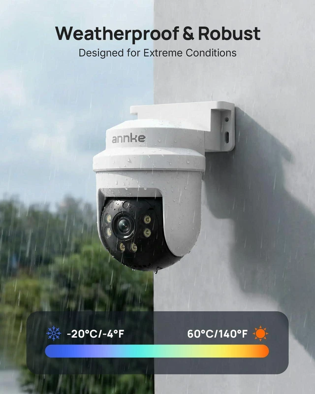 Alt view image 7 of 7 - 5MP TVI CCTV Security Dome PT Wired Camera with 350°pan and 90°tilt | Security Add-On Cam for Home Surveillance System, 100ft IR Night Vision, IP65 Weatherproof (DVR Required, Not Included)