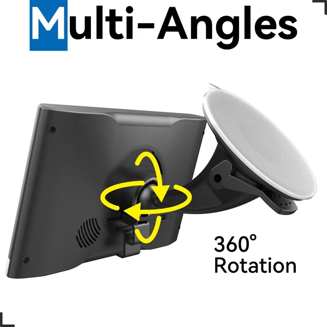Alt view image 6 of 7 - for Garmin GPS Car Mount 2 Pack Replacement Non-Sticky Suction Cup 17mm Ball Mount Windshield Holder fit Garmin Nuvi Drive Dezl RV GPS, Black
