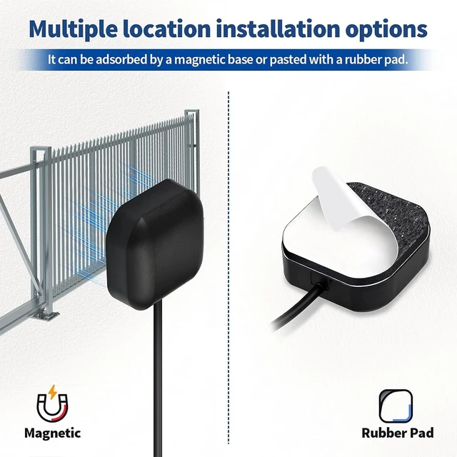 Alt view image 4 of 7 - Vehicle Active GPS Navigation Antenna Fakra C Blue | Waterproof GPS Antenna Compatible with Car Truck SUV Head Unit