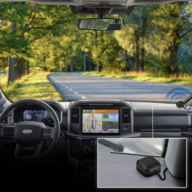 Alt view image 6 of 7 - Vehicle Active GPS Navigation Antenna Fakra C Blue | Waterproof GPS Antenna Compatible with Car Truck SUV Head Unit