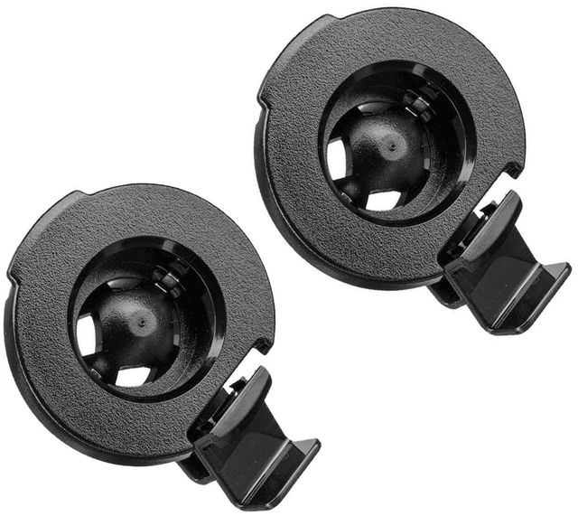Main image of 2 Pack Cradle Bracket Clip Ball Joint Mount Compatible Replacement for Garmin DriveSmart 50 51 61 65 70 76, Drive 51 55 60 61, nüvi 42 52 57 2539 2597 2689, RV 660 770, dzl 570 580 OTR700