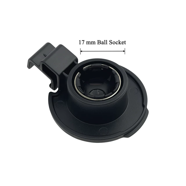 Alt view image 3 of 5 - 2 Pack Cradle Bracket Clip Ball Joint Mount Compatible Replacement for Garmin DriveSmart 50 51 61 65 70 76, Drive 51 55 60 61, nüvi 42 52 57 2539 2597 2689, RV 660 770, dzl 570 580 OTR700