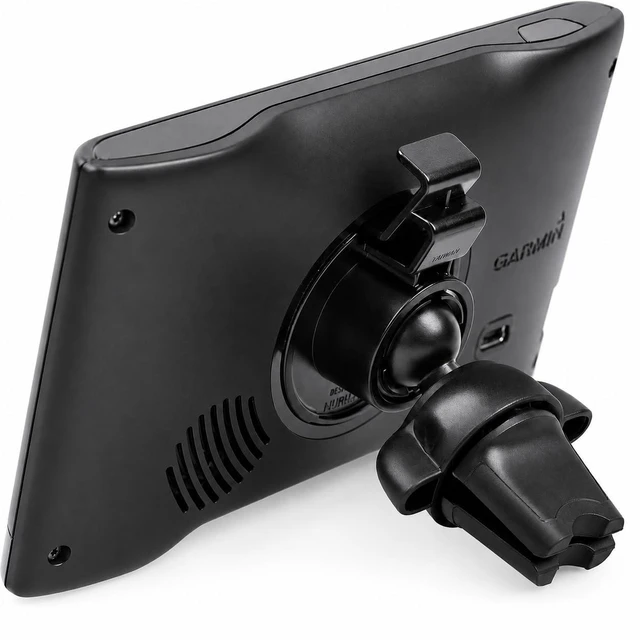 Main image of Garmin GPS Car Mount, 17mm Ball Air Vent Mount | Compatible with Garmin Nuvi, Drive, DriveSmart, Dezl & Other 17mm Ball GPS Devices 360° Adjustable, Secure & Easy to Install