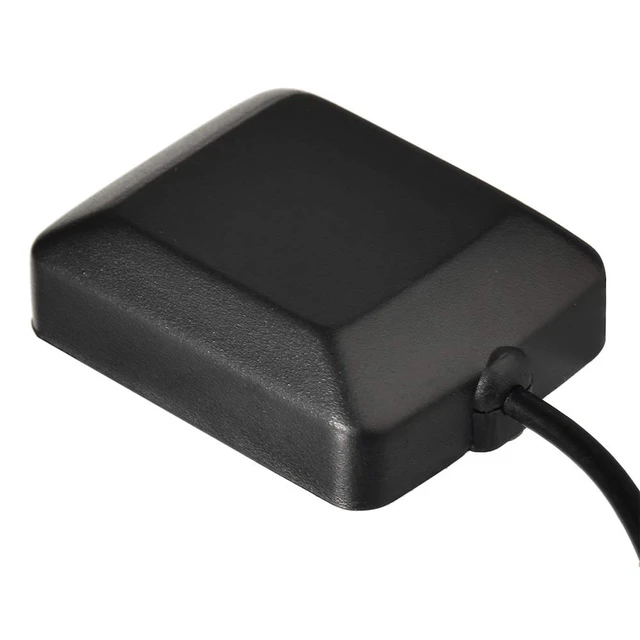 Alt view image 2 of 5 - Waterproof Active Navigation GPS Antenna Fakra Blue C Right Angle | Magnetic Base GPS Antenna for Car Truck SUV Stereo Head Unit