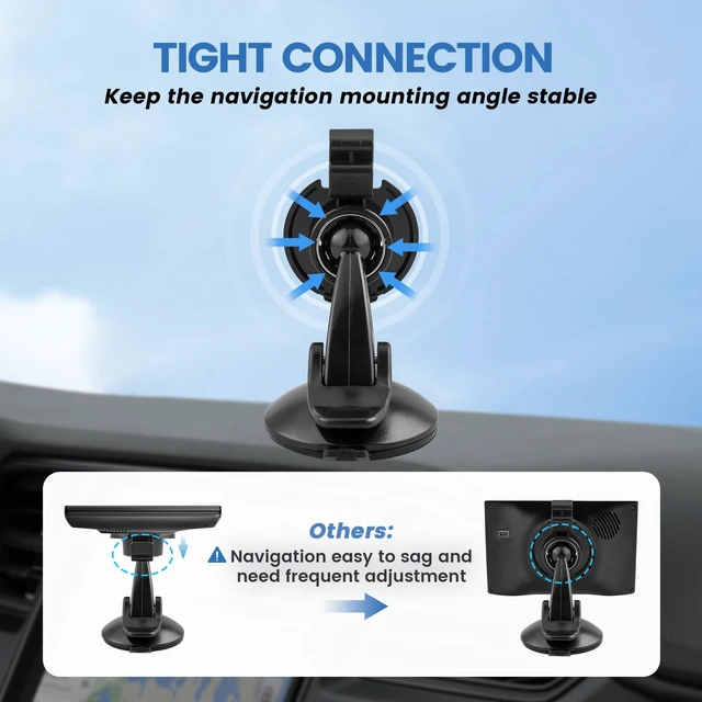 Alt view image 4 of 7 - for Garmin Nuvi Drive Drivesmart Windscreen Windshield Suction Cup Mount Holder Bracket Cradle Mount or Garmin GPS 40 42 52 55 60 61 67 68 2457 2497 2539 2557 2558 2577 2597 LT LMT