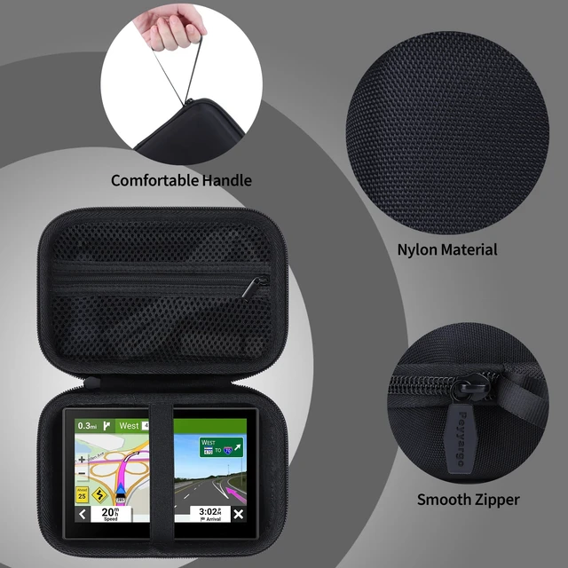 Alt view image 5 of 7 - GPS Case for 5-6inch Car GPS Navigator, Compatible with Garmin Drive 53/52/51 DriveSmart 55/66 dezl 580 dezl OTR500/OTR610/OTR620