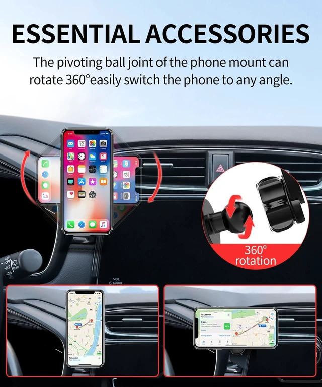 Alt view image 7 of 7 - Car Phone Holder for Honda CR-V CRV 2017-2022 Accessories 5/7" Screen Mount | Magsafe Magnetic Cell Phone Mount Clip Compatible with iPhone, 3D fit Stable Dashboard GPS Navigation Bracket Cradle Stand