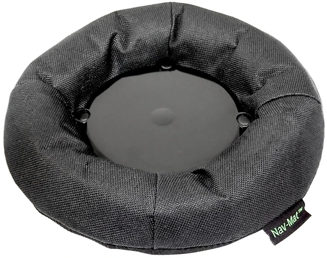 Main image of NavMat GPS Dashboard Pad, Weighted Beanbag Friction Base | Portable GPS dashboard pad converts windshield mounts into dash holders with a weighted friction base for stability
