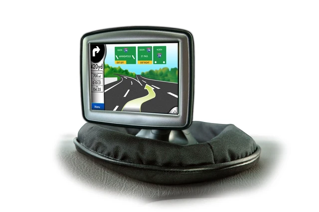 Alt view image 4 of 7 - NavMat GPS Dashboard Pad, Weighted Beanbag Friction Base | Portable GPS dashboard pad converts windshield mounts into dash holders with a weighted friction base for stability
