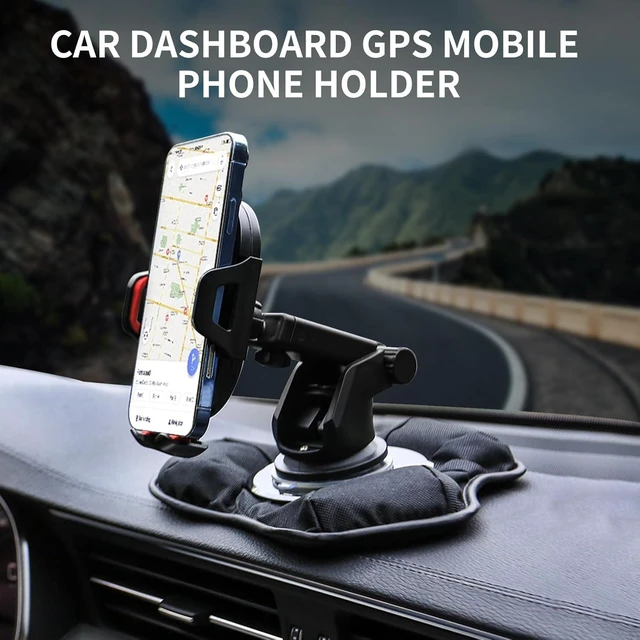 Alt view image 3 of 7 - Universal Nonslip Beanbag Dashboard Friction Mount,GPS Dash Mount,Car Mobile Phone Holder Cradles, Compatible with Garmin GPS and Other Portable GPS Navigators All Smartphones