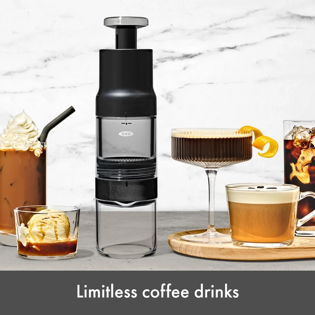 Alt view image 7 of 7 - Brew Portable Rapid Brewer | Coffee Maker, Reusable Filter, Small, Quick Brew in 5 Minutes or Less, Easy-Clean Carafe, Hot or Cold Coffee