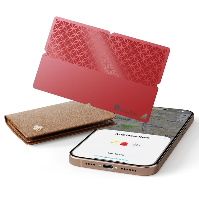 Main image of 2026 Apple MFi Certified Wallet Tracker Smart Card for Find My iPhone Ultra Thin Air Tracker Tag for Travel, 5 Years+ Staying Power, IP69 Waterproof, Key Finder & Item Locator for Keys, Bags, Passport