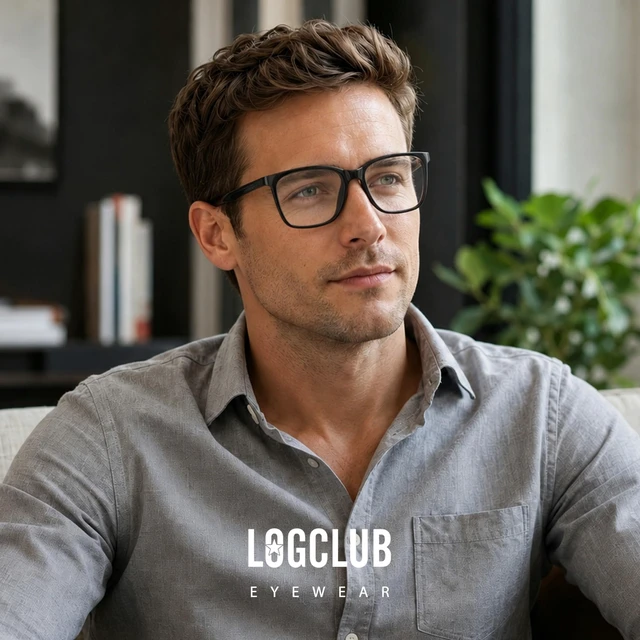 Alt view image 2 of 7 - Blue Light Glasses Men/Woman,Transparent+Black | Blue light blocking,Lightweight TR90 frames, Scratch-Resistant, Comfort Fit, Gaming/ TV/ Phones / Computers Use