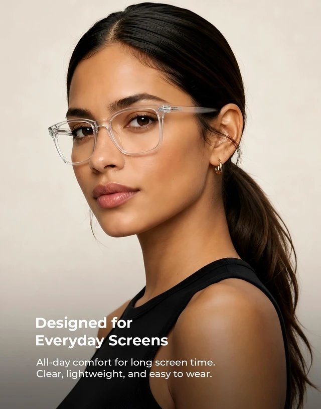 Alt view image 2 of 7 - Blue Light Blocking Glasses for Women Men Square Frame Nerd Eyeglasses Anti Blue Ray Computer Screen Glasses