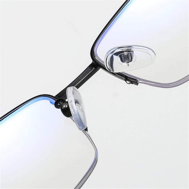 Alt view image 3 of 6 - LJIMI Progressive Multifocus Presbyopic Reading Glasses Blue Light Blocking Half Frame Titanium Alloy No Line Multifocal UV Protection Computer Readers for Men and Women Eyeglasses Anti Glare Eyewear