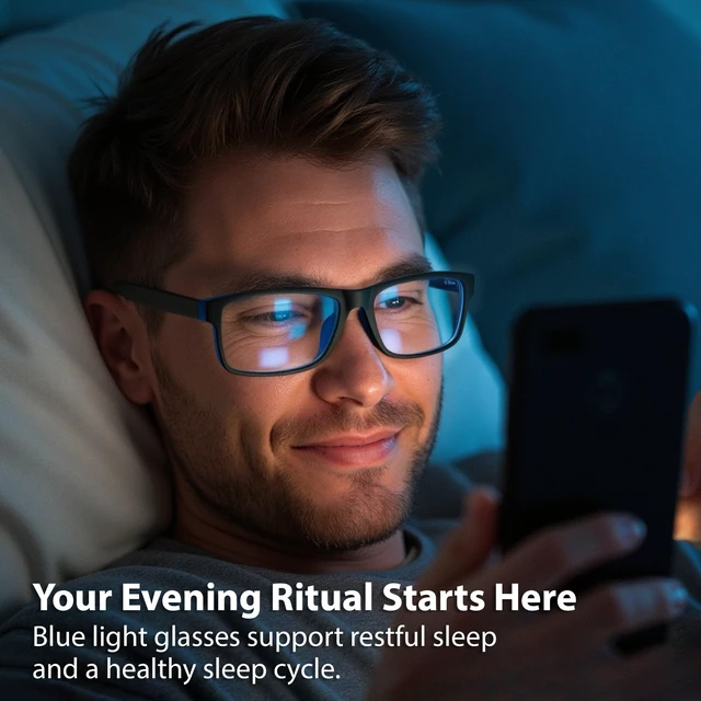 Alt view image 5 of 7 - Light Blocking Glasses For Men/Women Anti-Fatigue Computer Monitor Gaming Glasses Reduce Eye Strain Game Glasses