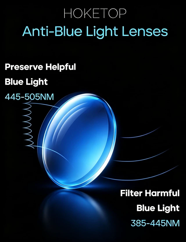 Alt view image 4 of 7 - Blue Light Glasses Men Computer Eye Protection Anti Eyestrain | Browline Metal Computer Glasses Women with Clear Lens and Anti Glare,Black, Rectangular