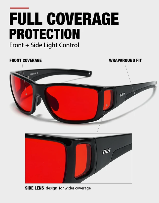 Alt view image 5 of 7 - Blue Light Glasses for Woman Men Computer Gaming Red Sleep Eyeglasses Orange Bluelight Blocking Amber Lens Screen Use