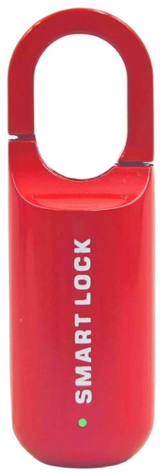 Main image of Small Fingerprint Padlcok for Locker,Gym,Backpack,Red