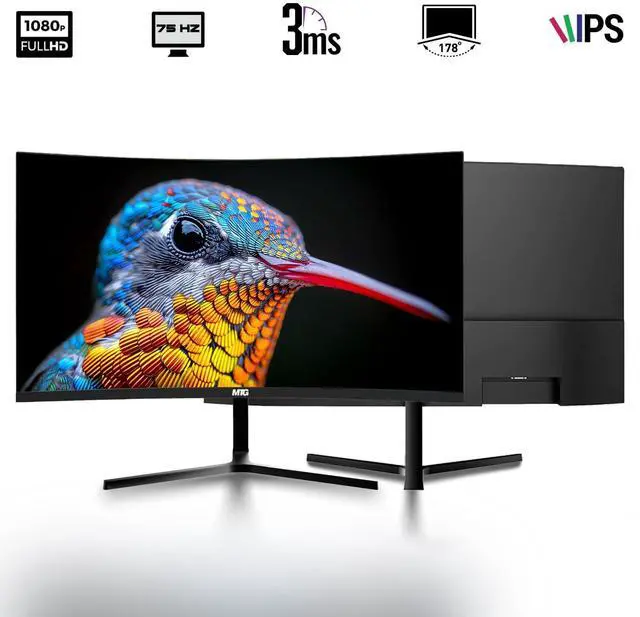 Alt view image 5 of 7 - TechMagnet Zeus Pro 9 Gaming Desktop PC, Intel i5, GT 1030, 16GB RAM, 1TB SSD+4TB HDD, 27 Inch Curved Monitor, 4 in 1 Gaming Kit, Webcam, USB WiFi BT, Win 11