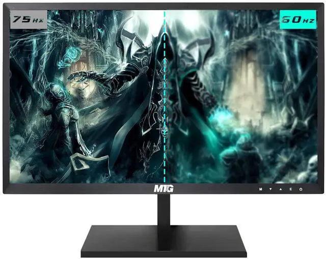 Alt view image 2 of 7 - TechMagnet Cheetah 6 All-in-One PC, i5-6, 8GB RAM, 120GB SSD, Win 11, Dual 27 Inch Monitor, Wireless Ergonomic KBM, USB WiFi BT, Desktop Computers for Home, Office & Study