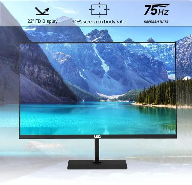 Alt view image 7 of 7 - TechMagnet Cheetah 6 All-in-One PC, i5-6, 8GB RAM, 120GB SSD, Win 11, Desktop Computer, 22 Inch Monitor, Wireless KBM, Mini Speaker, Webcam, USB WiFi BT, Home, Office & Study