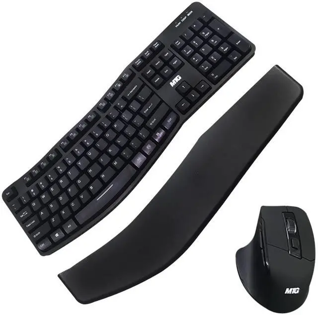 Alt view image 5 of 7 - TechMagnet Cheetah 6 All-in-One PC, i5-6, 8GB RAM, 120GB SSD, Win 11, Dual 27 Inch Monitor, Wireless Ergonomic KBM, USB WiFi BT, Desktop Computers for Home, Office & Study