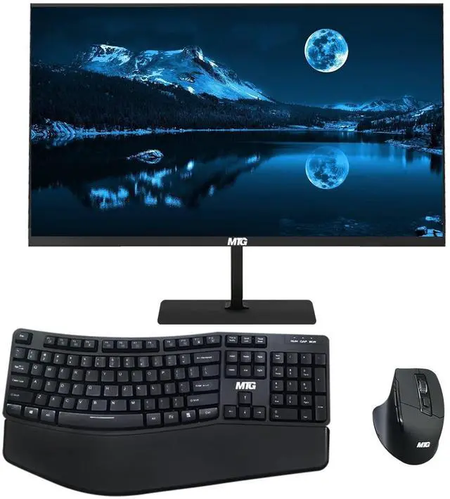 Main image of TechMagnet Cheetah 4 All-in-One PC, i3-8th Gen, 8GB RAM, 120GB SSD, Win 11, 22 Inch Monitor, Wireless Keyboard & Mouse, USB WiFi BT, Desktop Computers for Home, Office & Study