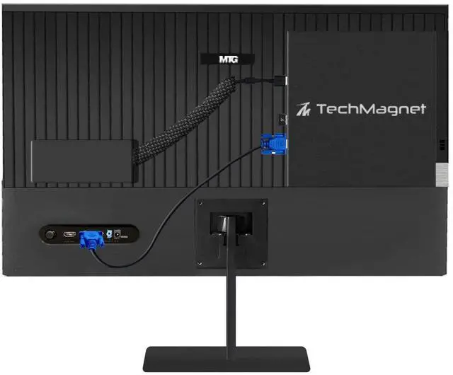 Alt view image 5 of 7 - TechMagnet Cheetah 4 All-in-One PC, i3-8th Gen, 8GB RAM, 120GB SSD, Win 11, 22 Inch Monitor, Wireless Keyboard & Mouse, USB WiFi BT, Desktop Computers for Home, Office & Study