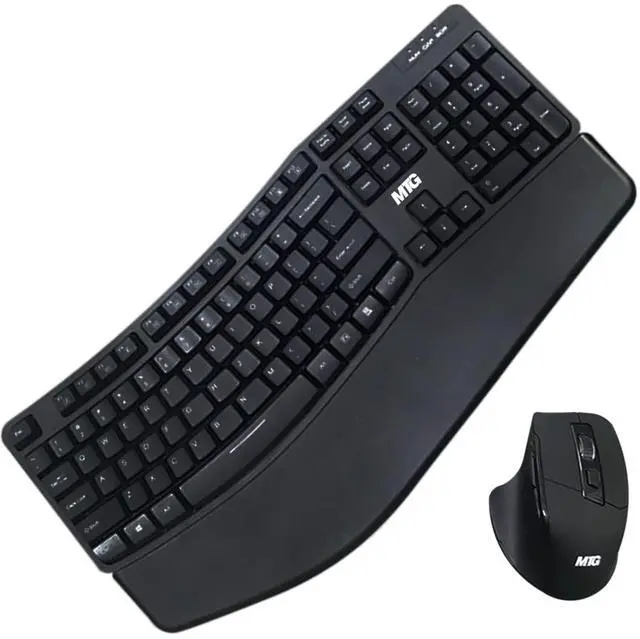 Alt view image 6 of 7 - TechMagnet Cheetah 4 All-in-One PC, i3-8th Gen, 8GB RAM, 120GB SSD, Win 11, 24 Inch Curved Monitor, Wireless Keyboard & Mouse, USB WiFi BT, Desktop Computers for Home, Office & Study