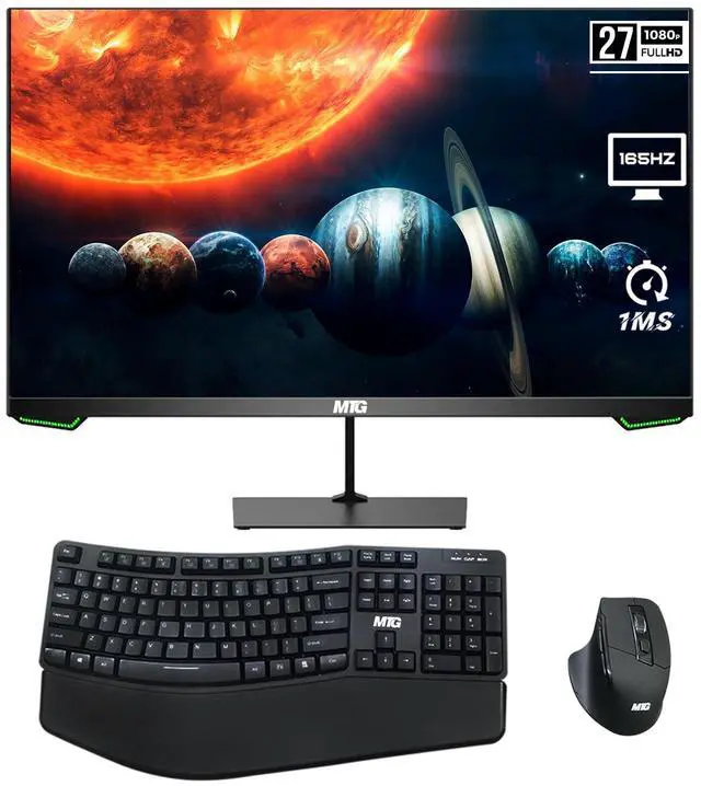 Main image of TechMagnet Cheetah 6 All-in-One PC, i5-8, 8GB RAM, 120GB SSD, Win 11, 22 Inch Monitor, Wireless Ergonomic KBM, USB WiFi BT, Desktop Computers for Home, Office & Study
