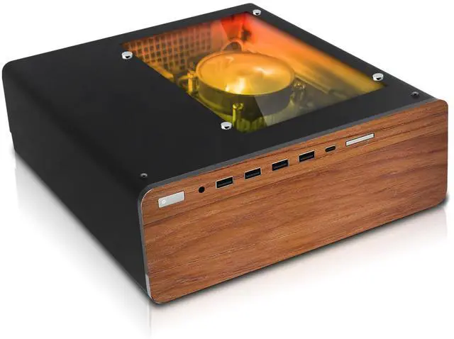 Alt view image 3 of 7 - HP Full Dark Gaming PC Desktop Computer AMD Ryzen 3 PRO, RX 550 Graphics, 8GB RAM, 256GB SSD, 24 Inch Curved Monitor, RGB KBM, Headphone, WiFi BT, Win 11