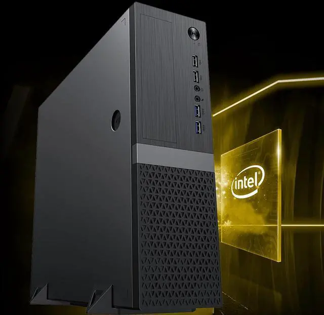 Alt view image 2 of 7 - TechMagnet Heera Desktop Computer PC, i5, 8GB RAM, 1TB HDD, Win 11, Desktop Computer, Wireless KBM, Speaker, Webcam for Home, Office & Study