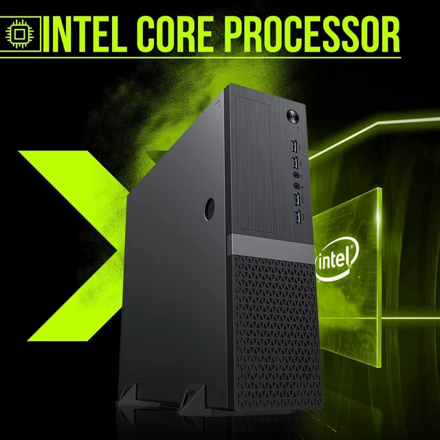 Alt view image 2 of 7 - TechMagnet Heera Gaming PC, i5, 16GB RAM, 512GB SSD + 1TB HDD, GTX 1650 Graphics, 27 Inch Monitor, RGB KBM, Headphone, Webcam, USB WiFi BT, Win 11i