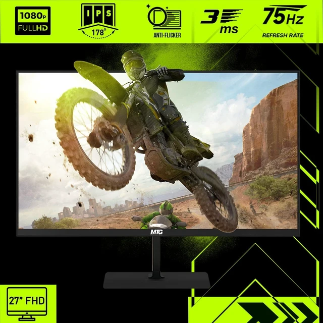 Alt view image 4 of 7 - TechMagnet Heera Gaming PC, i5, 16GB RAM, 512GB SSD + 1TB HDD, GTX 1650 Graphics, 27 Inch Monitor, RGB KBM, Headphone, Webcam, USB WiFi BT, Win 11i