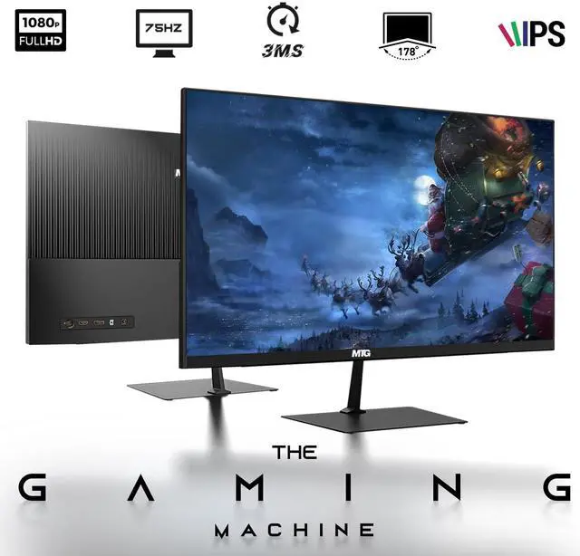 Alt view image 5 of 7 - HP G3 Chameo Gaming Desktop Computer PC, i5, 16GB RAM, 1TB SSD, GTX 1050 Ti Graphics, 22 Inch Monitor, RGB KBM, Headphone, USB WiFi BT, Win 11 Pro