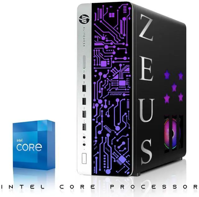 Alt view image 2 of 7 - HP G3 Gaming Desktop Computer PC, i5, 16GB RAM, 256GB SSD, RX 550 Graphics, MTG 4 in 1 Kit, Webcam, USB WiFi BT, Win 11 Pro