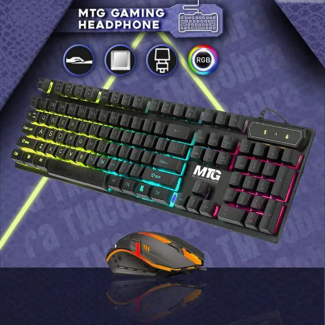Alt view image 5 of 7 - TechMagnet Cobra Gaming PC, Intel i5, 32GB RAM, 1TB SSD + 2TB HDD, Win 11, Desktop Computer, GT 1030 Graphics, RGB KBM, Soundbar, Headphone, Webcam, USB WiFi USB WiFi BT, Home & Office