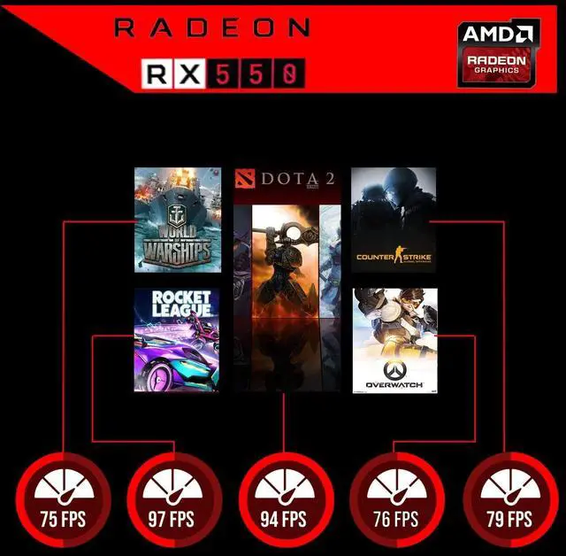 Alt view image 6 of 7 - HP G3 Gaming Desktop Computer PC, i5, 32GB RAM, 240GB SSD + 3TB HDD, RX 550 Graphics, 24 Inch Curved Monitor, RGB KBM, Headphone, Webcam, USB WiFi BT, Win 11 Pro