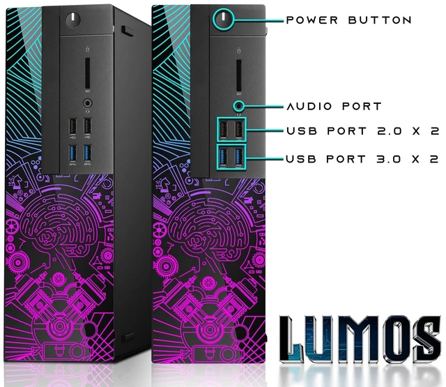 Alt view image 2 of 7 - TechMagnet Lumos 8 Gaming Desktop Computer PC, i5, 16GB RAM, 256GB SSD, GTX 1650 Graphics, 24 Inch Monitor, RGB KBM, Speaker, Headphone, USB WiFi BT, Win 11