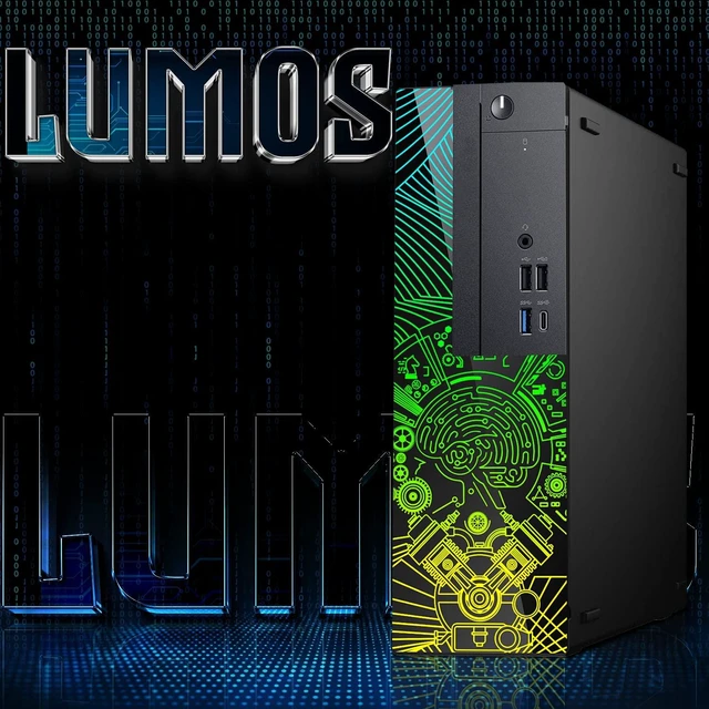 Alt view image 2 of 7 - TechMagnet Lumos 8 Gaming Desktop Computer PC, i7, 8GB RAM, 256GB SSD, GTX 1650 Graphics, RGB KBM, Soundbar, Headphone, USB WiFi BT, Win 11
