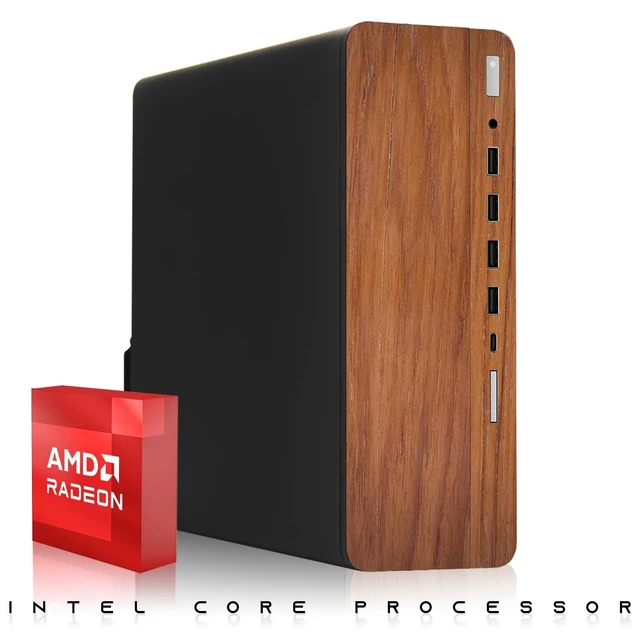 Alt view image 3 of 7 - TechMagnet HP G4 Desktop Computer Gaming PC, AMD Ryzen 3 Pro, 16GB RAM, 512GB SSD, GTX 1650 Graphics, 32 Inch Curved Monitor, RGB KBM, Soundbar, USB WiFi BT, Win 11