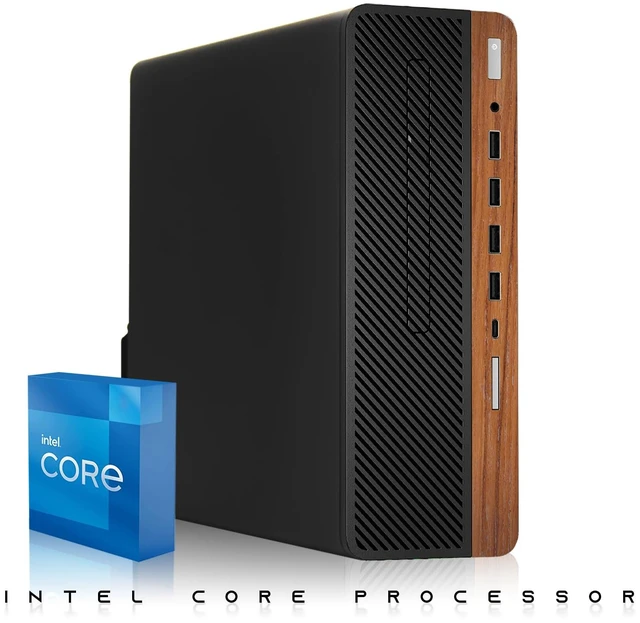 Alt view image 4 of 7 - TechMagnet HP G4 Desktop Computer Gaming PC, i5, 16GB RAM, 512GB SSD, GTX 1650 Graphics, 24 Inch Curved Monitor, RGB KBM, Soundbar, USB WiFi BT, Win 11