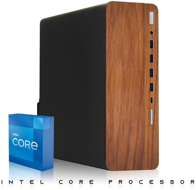 Alt view image 4 of 7 - TechMagnet HP G4 Desktop Computer Gaming PC, i5, 16GB RAM, 512GB SSD, GTX 1650 Graphics, 24 Inch Curved Monitor, RGB KBM, Soundbar, USB WiFi BT, Win 11
